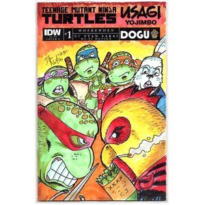 ONE-OF-A-KIND HAND-DRAWN, INKED AND COLORED SKETCHCOVER COMIC by Dan Nokes TURTL